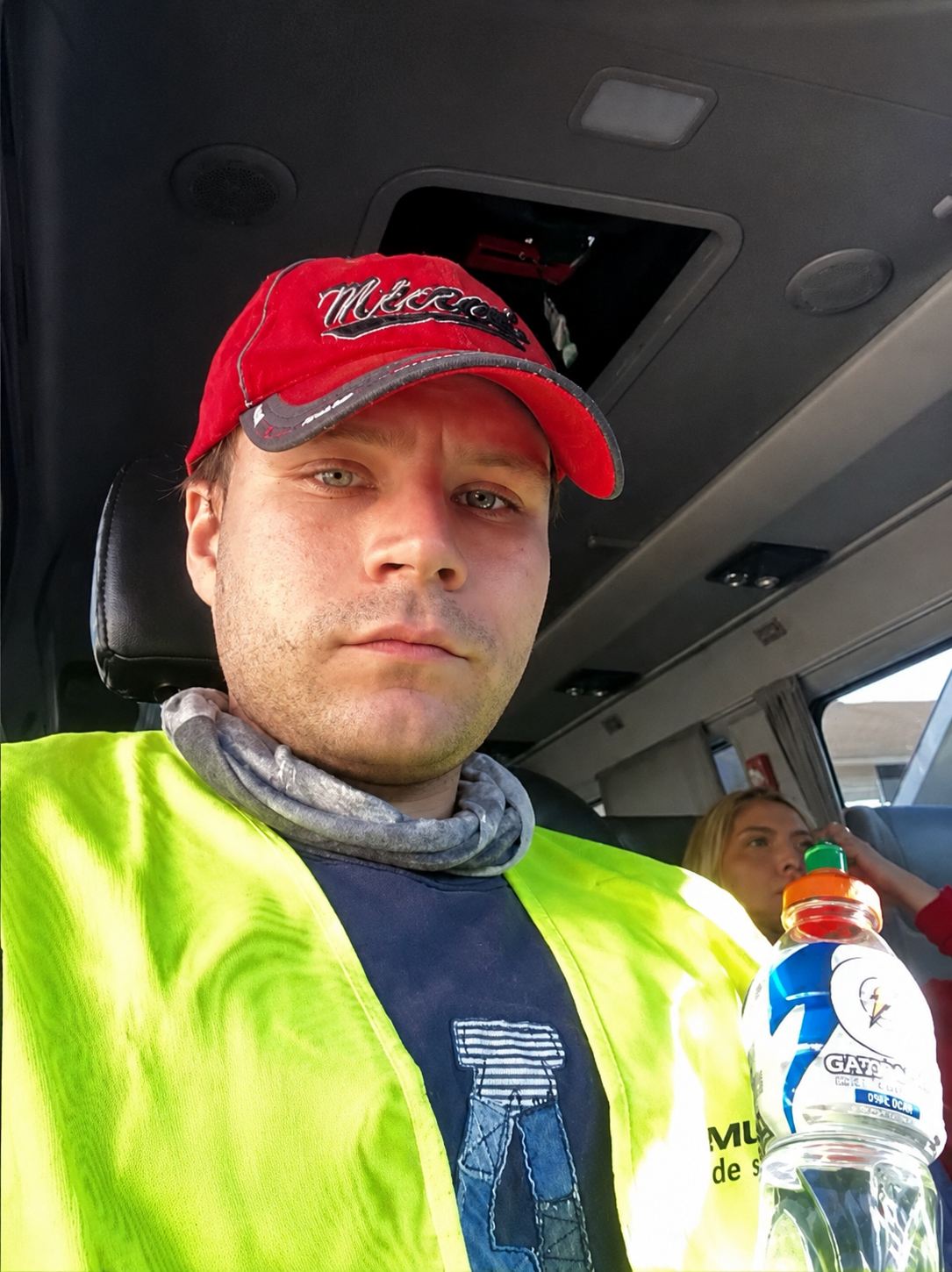 Nico en su antiguo empleo